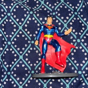 Superman Action Figure with Red and Blue Costume
